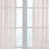 Curtain Fresh Arm and Hammer Odor Neutralizing Sheer Curtain Panel, 63L x 59W in., Ivory