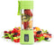 Portable Blender,Personal Size Blender Juicer Cup,Smoothies and Shakes Blender,Handheld Fruit Machine,Ice Blender Mixer Home (green)