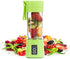 Portable Blender,Personal Size Blender Juicer Cup,Smoothies and Shakes Blender,Handheld Fruit Machine,Ice Blender Mixer Home (green)