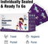 WeCare Disposable Face Masks For Kids, 50 Printed Masks, Individually Wrapped