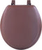 Achim Home Furnishings Chocolate TOVYSTCH04 17-Inch Fantasia Standard Toilet Seat, Soft