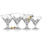 Godinger Martini Glasses, Cocktail Glass - Dublin Collection, Set of 4