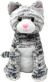 Shelter Pets Series One: Tig The Cat - 10" Gray Tabby Plush Toy Stuffed Animal - Based on Real-Life Adopted Pets - Benefiting The Animal Shelters They were Adopted from