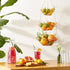 RSVP International Hanging Storage Collection 3-Tier Baskets, Copper Wire