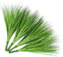 Beebel Artificial Plants 17" Artificial Onion Grass Bushes UV Resistant Plants Faux Shrubs Fake Wheat Grass Greenery Topiaries for Bathroom Home Office House Decorations (4 Pcs/Green)