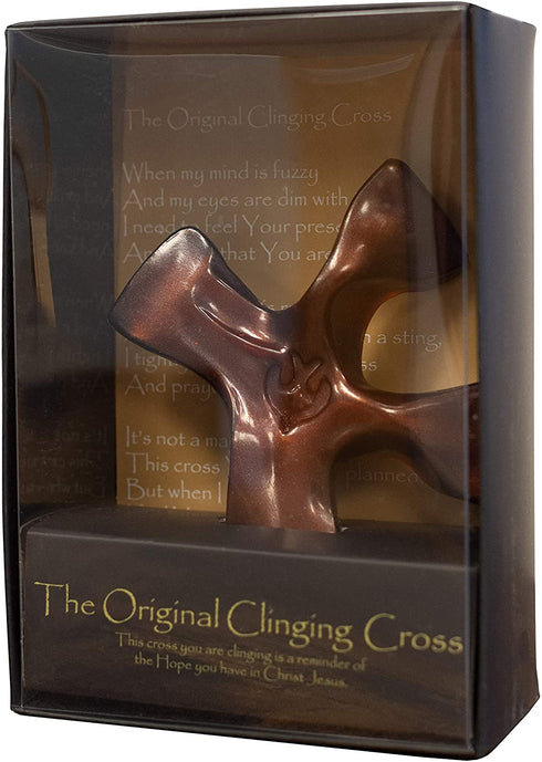 The Original Clinging Cross by Not So Plain Jane (Matte Mahogany)