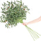 Miracliy 6 PCS Artificial Olive Stems with Fruit Real Touch Artificial Olive Branches Greenery Stems for Vase Home Indoor Outdoor Balcony Decoration