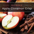 Candle-Lite Apple Cinnamon Crisp Jar Candle, 18 oz, Red
