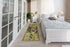 Ottomanson Laundry Collection Bordered Non-Slip Rubber Back Runner Rug, 20" x 59", Beige