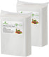 Vacuum Sealer Bags 200 Pint Size 6" X 10", Vacuum Sealer Food Storage Bags, Keep Food Fresh, Food Grade Save Pre Cut Bag