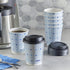 Hefty Disposable Hot Cups with Lids, 12 Ounce, 20 Count