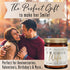 Anniversary ' Gift for Her, Gifts for Anniversary for Wife - "to My Beautiful Wife" Soy Candle, w/ Vanilla, Coconut & Vetiver I 9oz Glass Jar, 50Hr Burn, Made in USA