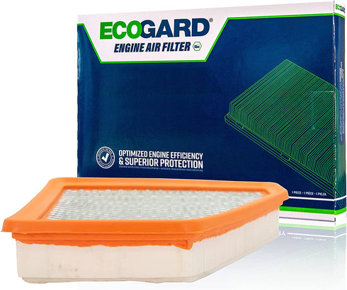 ECOGARD XA6131 Premium Engine Air Filter Fits Chevrolet Equinox 2.4L 2010-2017, Equinox 3.6L 2013-2017, Equinox 3.0L 2010-2012 | GMC Terrain 2.4L 2010-2017, Terrain 3.6L 2013-2017