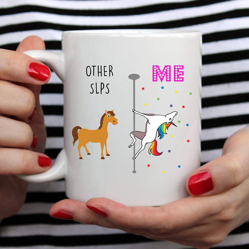 Younique Designs Speech Therapist Mug 11 Ounce Speech Pathology Gifts SLP Gifts For Speech Language Pathologist Cup
