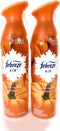 Febreze Air - Air Freshener Spray - Limited Edition - Winter Collection 2017 - Fresh-Fall Pumpkin - Net Wt. 8.8 OZ (250 g) Per Bottle - Pack of 2 Bottles