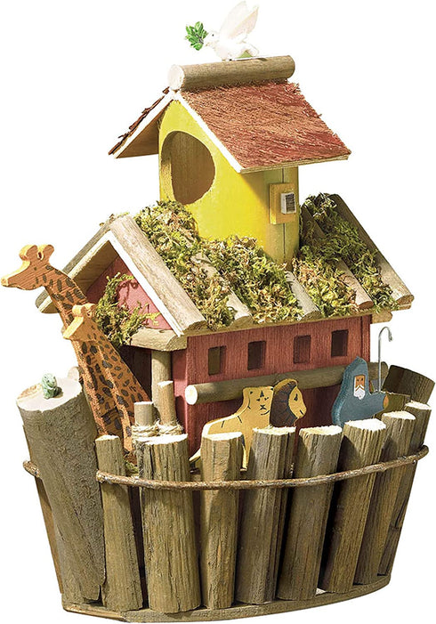 Songbird Valley Noah's Ark Birdhouse 12.5x6.5x12.5