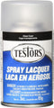 Testors Spray Lacquer 3oz, Clear Coat