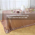 Poise3EHome 60×102'' Rectangle Sequin Tablecloth for Party Cake Dessert Table Exhibition Events, Rose Gold