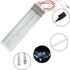 Joiedomi Christmas Meteor Shower Lights Falling Rain Drop Icicle String Lights 540 LEDs 10 Tube 50cm for Christmas Holiday Party Home Patio Outdoor Decoration (Blue)