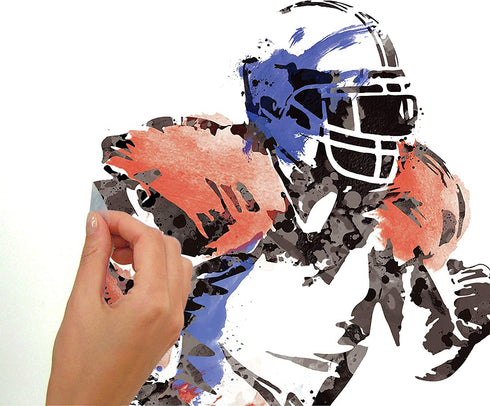 RoomMates RMK2572GM Men's Football Champion Peel and Stick Giant Wall Decal