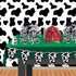 Beistle Cow Print Backdrop Party Accessory, 4-Feet by 30-Feet