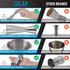 Premium Japanese Style Double Cocktail Jigger, 18/8 Food-Grade Stainless Steel, 1oz-2oz Etched Markings With Incremental Gradations, Beautiful Jiggers Shot Pourer Measuring Tool - By Zulay Kitchen