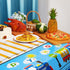 3 Pieces Train Plastic Tablecloths Train Birthday Party Supplies Train Party boy Tablecovers Train Party Decorations 51 x 87 Inch (3 Pieces)