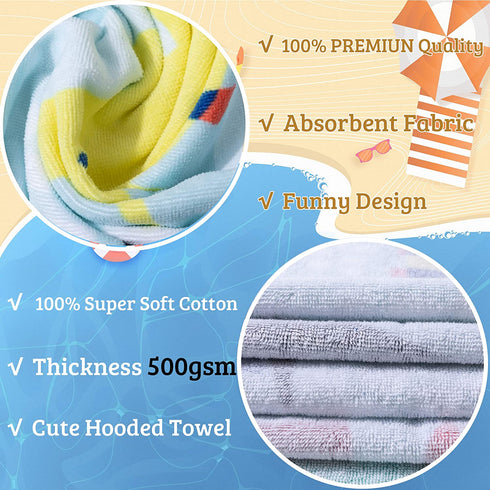 Kids Bath/Pool/Beach Towel for Toddlers Boys Girls,Oversized 30"x60",Soft Absorbent Cotton Swim Cover ups,Dinosaur Theme