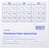 12 PCS Check registers for Personal Checkbook, Upgrade Checkbook Register and transactions Ledgers.