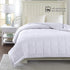 Madison Park Windom Microfiber Down Alternative Stain Resistant Blanket, Twin, White