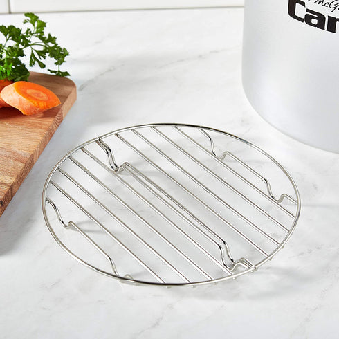 CanCooker Inc Can Cooker Rack, Round, Silver