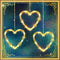 3 Pieces Christmas Indoor Window Decorative Light Decoration Lights, Backdrop Lights for Outdoor Indoor Home Bedroom Wedding Party Holiday Wall (Heart Style)