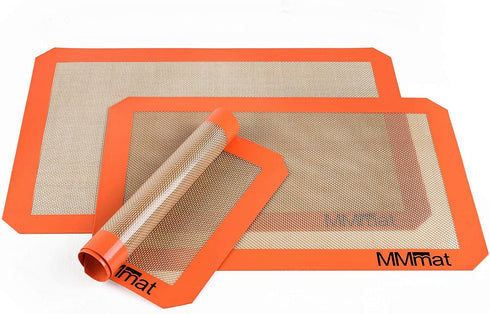 MMmat Silicone Baking Mats - Best German Silicone, Set of 3