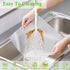 Cabinet Liners Non Slip Waterproof Clear Kitchen Drawer Shelf Liner Non Adhesive Mat for Fridge, Dresser, Wire Shelf, Toolbox , Cupboard, Pantry, Storage and Desk (12 Inch X 20 FT)