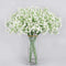 Homcomoda 24 PCs Baby Breath Artificial Flowers Gypsophila Real Touch Flowers for Wedding Party Home Garden Decoration