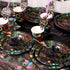 Glow Party Supplies-Complete Pack Glow Party Tableware Including Plates, Cups, Napkins for Glow Birthday, Roller Skating, Ice Skating,Dance Party Serves 16