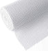 Shelf and Drawer Liner, Non-Adhesive Non Slip and Grip Durable Clean Pad Full Size 17.7 Inches x 20 Feet for Drawers, Shelves, Cabinets, Storage, Kitchen, Desks, Kitchenware, Tableware, White