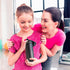 Koodee Kids Water Bottle 16 oz Stainless Steel Triple Wall Vacuum Insulated Wide Mouth Bottle Kids with Leakproof Spout Lid (Black)