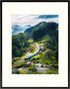 Frametory, 11x14 Aluminum Frame for 8x10 Picture with Ivory Mat for Photos Wall Display Sawtooth Hangers, Swivel Tabs Portrait/Landscape Display Great for Photos, Artworks (Black, 1-Pack)