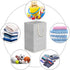 2 Pack Large Laundry Hamper Covanm 75L Collapsible Laundry Basket with Carry Handles for Clothes, Toys