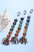 VadiForest 7 Chakra Stones Reiki Healing Crystals Hanging Ornament Love Heart Natural Gemstones Tassels Home Car Decoration Wall Hanger Indoor Decor for Good Luck Yoga Spiritual Meditation¦