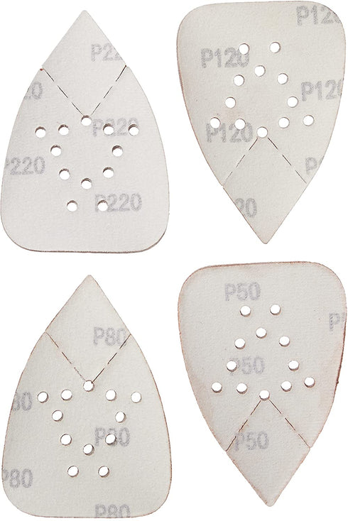 BLACK+DECKER Sandpaper Assortment for Mouse Sander, 12-Pack (BDAMX)