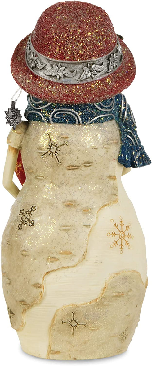 Pavilion Gift Company 81114 The Birchhearts Sister Snowman Figurine, 5-Inch
