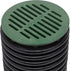 NDS 50 6" Round Grate, Green Fits Spee-D Catch Basin 6 in. Drain Pipes & Fittings, 6"