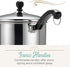 Farberware Classic Stainless Steel Sauce Pan/Saucepan with Lid, 1 Quart, Silver,50000