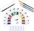 Royal & Langnickel Essentials Clear View Acrylic Painting Set, Small