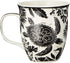 Karma Gifts Black and White BOHO Mug, 16 oz, SEA TURTLE
