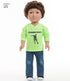 Simplicity US8576OS 18" Sport and Pajamas Unisex Doll Clothes Sewing Patterns, One Size (One Size)