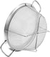 Dicunoy Set of 3 Strainers and Colanders, Stainless Steel Mesh Strainer Basket with Handle, Stackable Mesh Footed Colander for Rinse Food, Fruit, Vegetable, Strain, Drain (2.5/3/5 Quart)