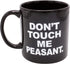 Island Dogs Don't Touch Me Peasant Giant 22 oz Ceramic Novelty Coffee Mug